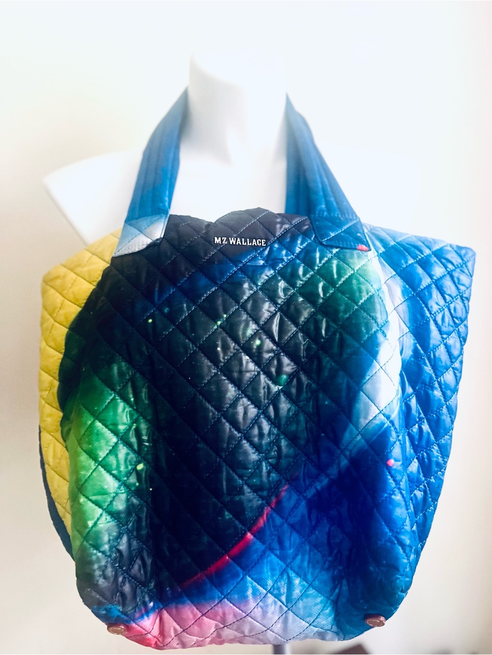 MZ Wallace Limited Edition Nebula Quilted Metro Tote with pouch ✨